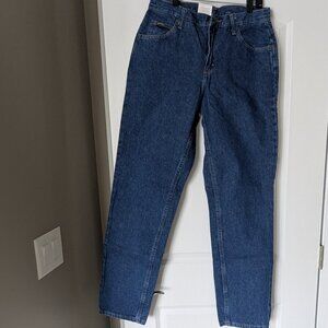 Lee Riders Relaxed Fit Tapered Leg Blue Jeans.  Size 10 L Women's